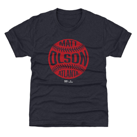 Matt Olson Atlanta Vintage Baseball WHT