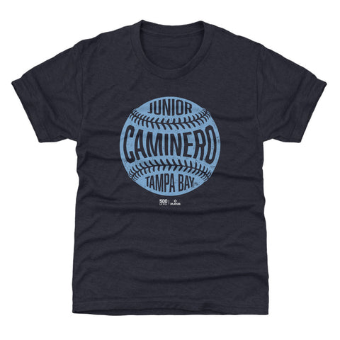 Junior Caminero Tampa Bay Vintage Baseball WHT