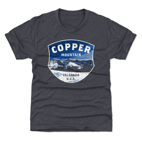 Copper Mountain Colorado Shield WHT