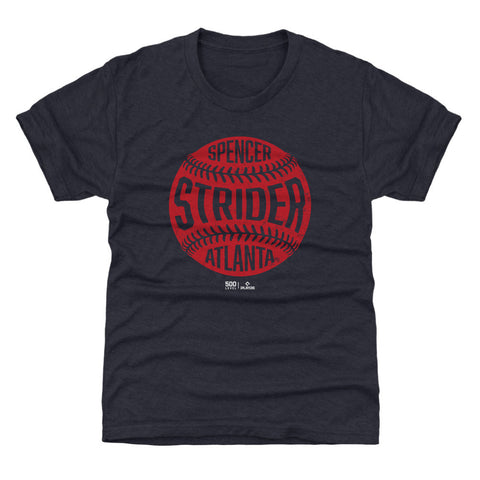 Spencer Strider Atlanta Vintage Baseball WHT
