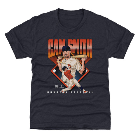 Cam Smith Houston Baseball Diamond WHT
