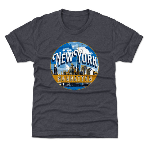 Manhattan New York Pin WHT