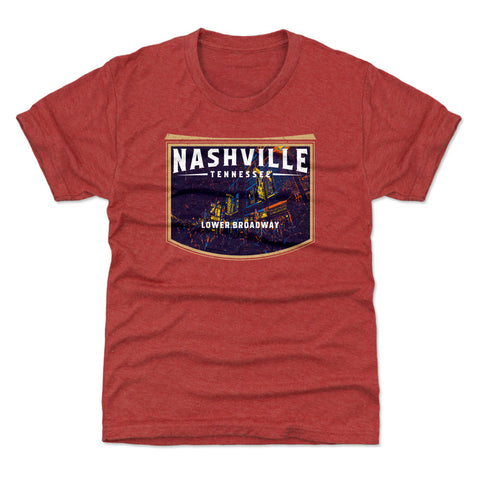 Nashville Tennessee Lower Broadway Emblem WHT