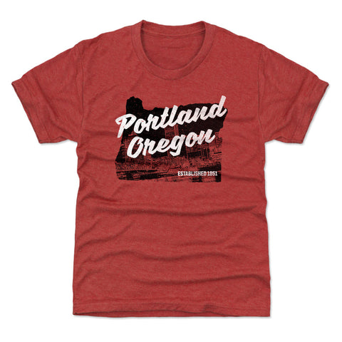 Portland Oregon Silhouette City WHT