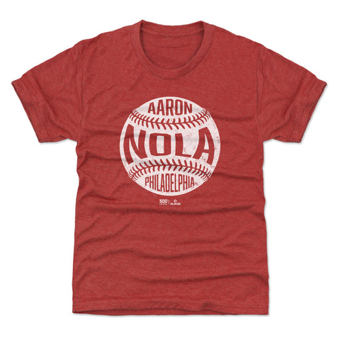 Aaron Nola Philadelphia Vintage Baseball WHT
