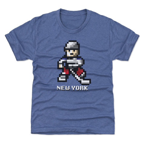 New York R Hockey 8-bit WHT