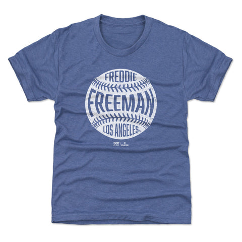 Freddie Freeman Los Angeles D Vintage Baseball WHT