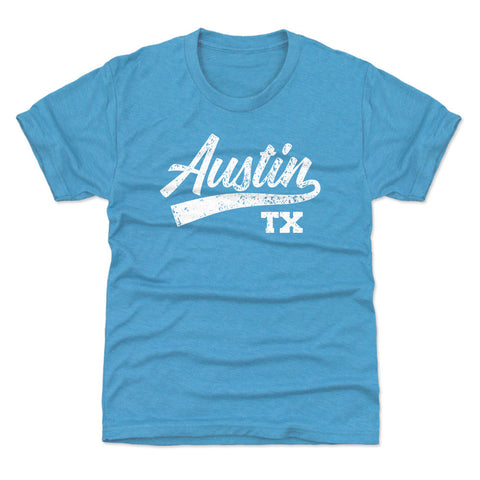 Austin Texas City Script WHT
