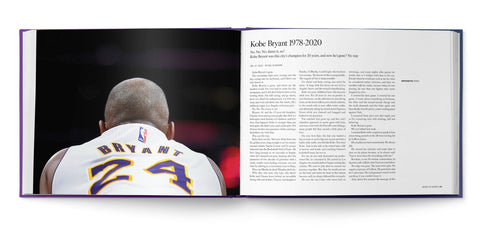 Los Angeles Lakers Book – Kobe Bryant Memorial & 2019-2020 Championship Stories Hardcover