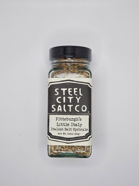 Italian Salt Sprinkle | Pittsburgh’s Little Italy Gourmet Salt Blend with Garlic & Herbs