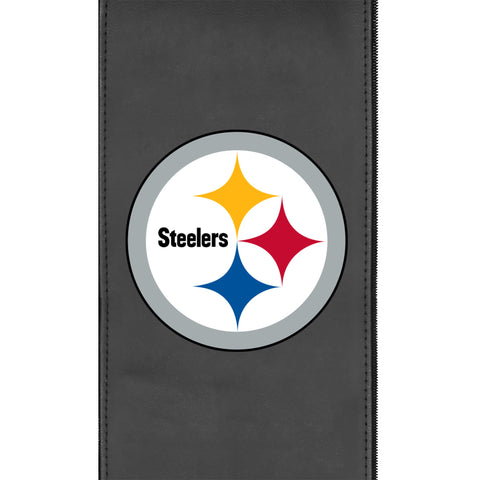 Pittsburgh Steelers Primary Logo Panel NFL Logo Panels Zipchair 24" Panel for Xpression Gaming Chair Only  