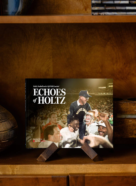 ECHOES OF HOLTZ: Faith, Football and a Life Well Coached - PREORDER ships 09/25/2026