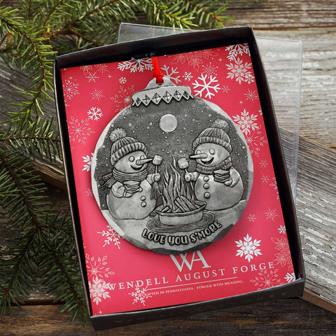 Love You S'More Ornament – Whimsical Christmas Decoration With Cozy Fire Scene