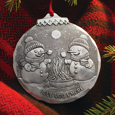 Love You S'More Ornament – Whimsical Christmas Decoration With Cozy Fire Scene