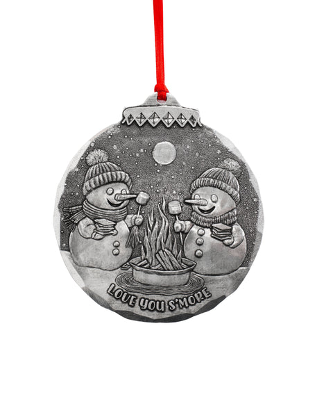 Love You S'More Ornament – Whimsical Christmas Decoration With Cozy Fire Scene