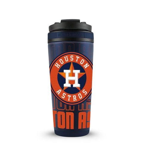 Houston Astros Ice Shaker - Official MLB Stainless Steel Tumbler With 4D Print
