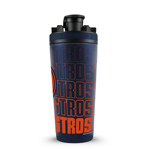 Houston Astros Ice Shaker - Official MLB Stainless Steel Tumbler With 4D Print