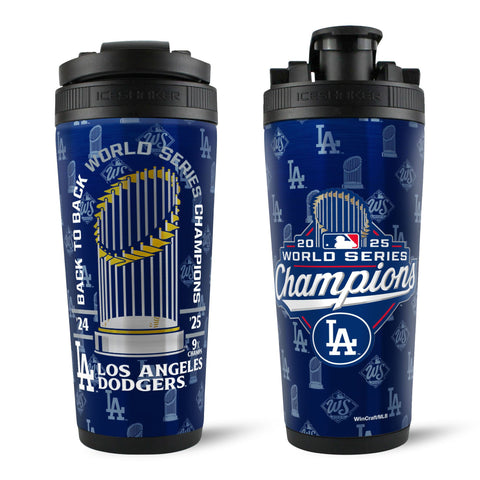 LA Dodgers 2025 World Series Champions 26oz Ice Shakers