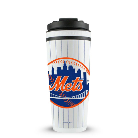 New York Mets Ice Shaker - Official MLB Licensed 4D Printed Cold Drink Tumbler