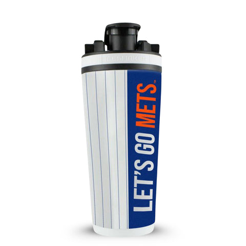 New York Mets Ice Shaker - Official MLB Licensed 4D Printed Cold Drink Tumbler