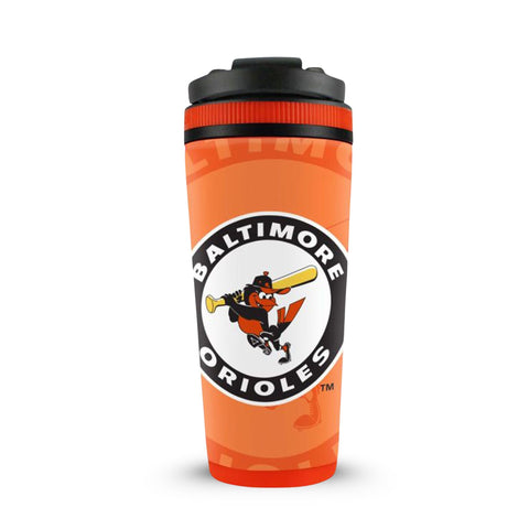 Baltimore Orioles Ice Shaker – Official MLB 4D Printed Cup, Dishwasher Safe