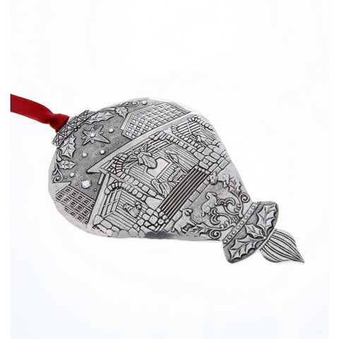 Christmas City Ornament | Wendell August Forge Handcrafted Holiday Tree Decoration Keepsake