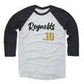 Pittsburgh Pirates Bryan Reynolds Men's Baseball T-Shirt Men's Baseball T-Shirt 500 LEVEL Black / Ash XS Men's Baseball T-Shirt