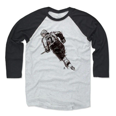 Pittsburgh Penguins Evgeni Malkin Men's Baseball T-Shirt Men's Baseball T-Shirt 500 LEVEL Black / Ash XS Men's Baseball T-Shirt