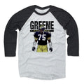 Joe Greene Sketch K Men's Baseball T-Shirt Men's Baseball T-Shirt 500 LEVEL Black / Ash XS Men's Baseball T-Shirt