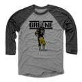 Joe Greene Play K Men's Baseball T-Shirt Men's Baseball T-Shirt 500 LEVEL Black / Heather Gray XS Men's Baseball T-Shirt