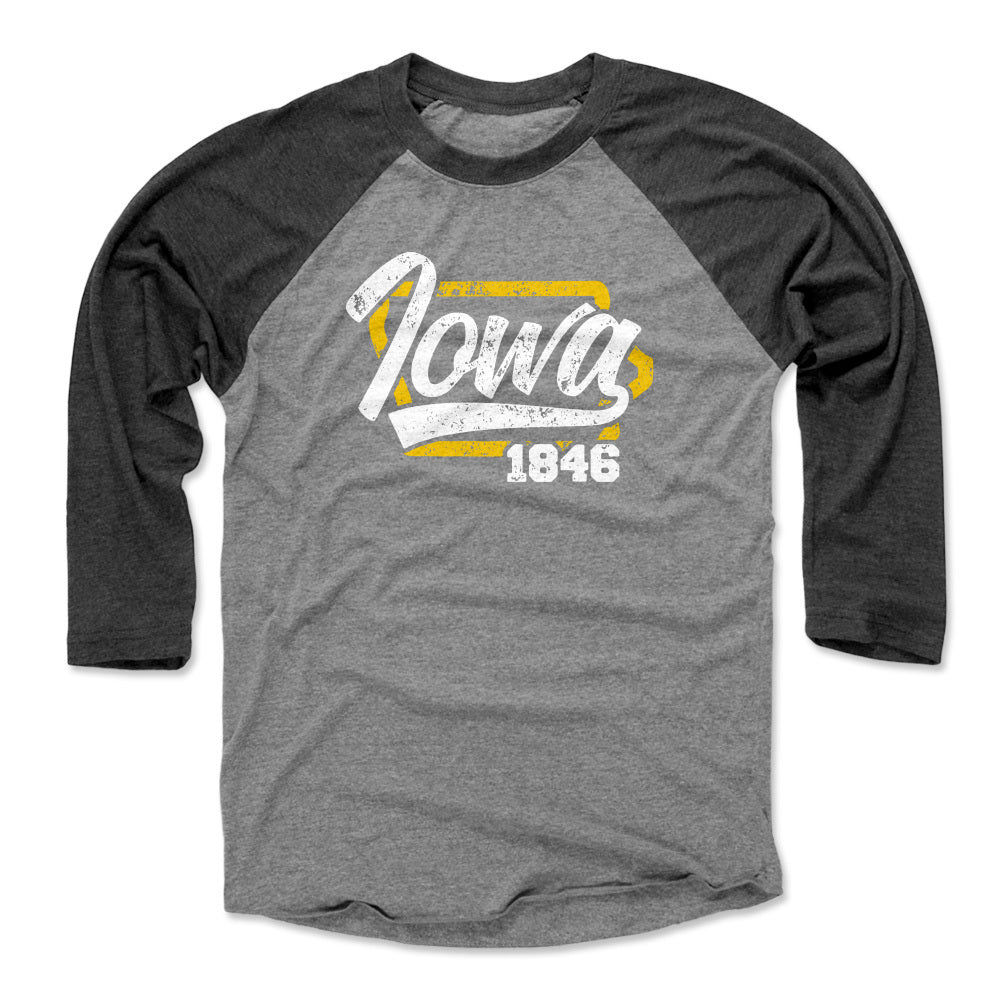 Iowa State Map Script WHT – YinzerShop