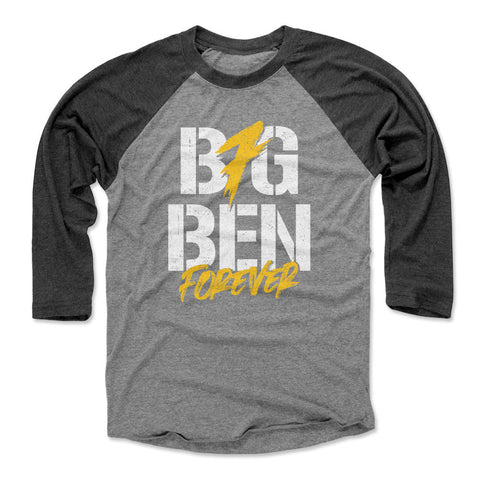 Pittsburgh Big Ben Forever  Men's Baseball T-Shirt Men's Baseball T-Shirt 500 LEVEL   