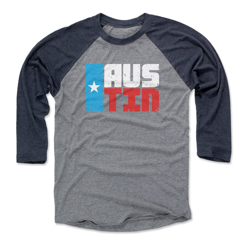 Austin Texas Flag WHT