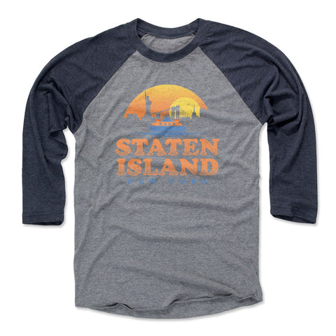 Staten Island New York Retro WHT
