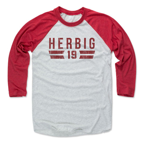 Nick Herbig College Font Men's Baseball T-Shirt Men's Baseball T-Shirt 500 LEVEL   