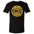 Pittsburgh Pirates Oneil Cruz Men's Cotton T-Shirt Men's Cotton T-Shirt 500 LEVEL Black S Men's Cotton T-Shirt