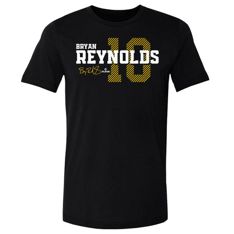 Pittsburgh Pirates Bryan Reynolds Men's Cotton T-Shirt Men's Cotton T-Shirt 500 LEVEL Black S Men's Cotton T-Shirt