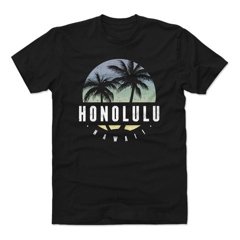 Honolulu Hawaii Palm Trees WHT