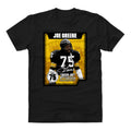 Joe Greene Card  Men's Cotton T-Shirt Men's Cotton T-Shirt 500 LEVEL Black S Men's Cotton T-Shirt