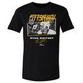 Ryan Whitney Pittsburgh Tones  Men's Cotton T-Shirt Men's Cotton T-Shirt 500 LEVEL   