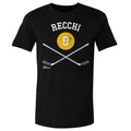 Mark Recchi Pittsburgh 8 Sticks  Men's Cotton T-Shirt Men's Cotton T-Shirt 500 LEVEL   