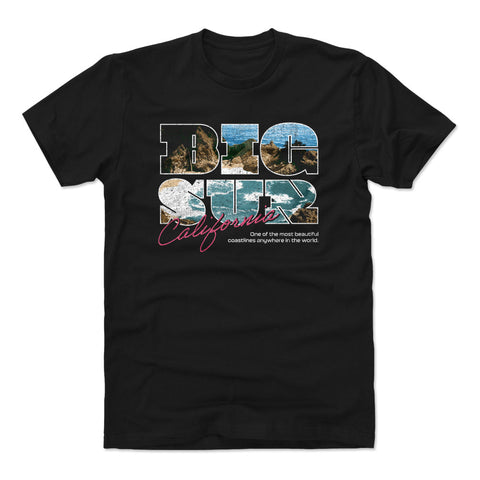 Big Sur California Graphic Text WHT