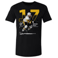 Pittsburgh Penguins Bryan Rust Men's Cotton T-Shirt Men's Cotton T-Shirt 500 LEVEL Black S Men's Cotton T-Shirt