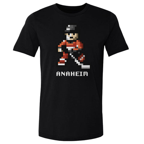 Anaheim Hockey 8-bit WHT