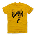 Pittsburgh Penguins Evgeni Malkin Men's Cotton T-Shirt Men's Cotton T-Shirt 500 LEVEL Gold S Men's Cotton T-Shirt