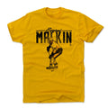 Pittsburgh Penguins Evgeni Malkin Men's Cotton T-Shirt Men's Cotton T-Shirt 500 LEVEL Gold S Men's Cotton T-Shirt