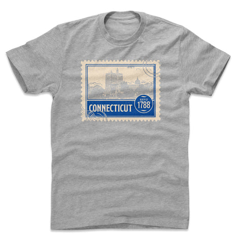 Connecticut Established Stamp WHT