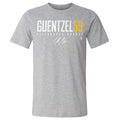 Pittsburgh Penguins Jake Guentzel Men's Cotton T-Shirt Men's Cotton T-Shirt 500 LEVEL Heather Gray S Men's Cotton T-Shirt