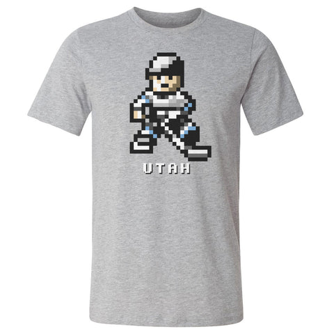 Utah Hockey 8 bit WHT