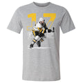 Pittsburgh Penguins Bryan Rust Men's Cotton T-Shirt Men's Cotton T-Shirt 500 LEVEL Heather Gray S Men's Cotton T-Shirt